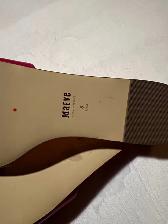 Anthropologie Maeve Bow micro wedge sandals - Picture 6 of 7